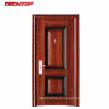 TPS-037 1 puerta de entrada principal de China y venta de puertas de acero de la fábrica